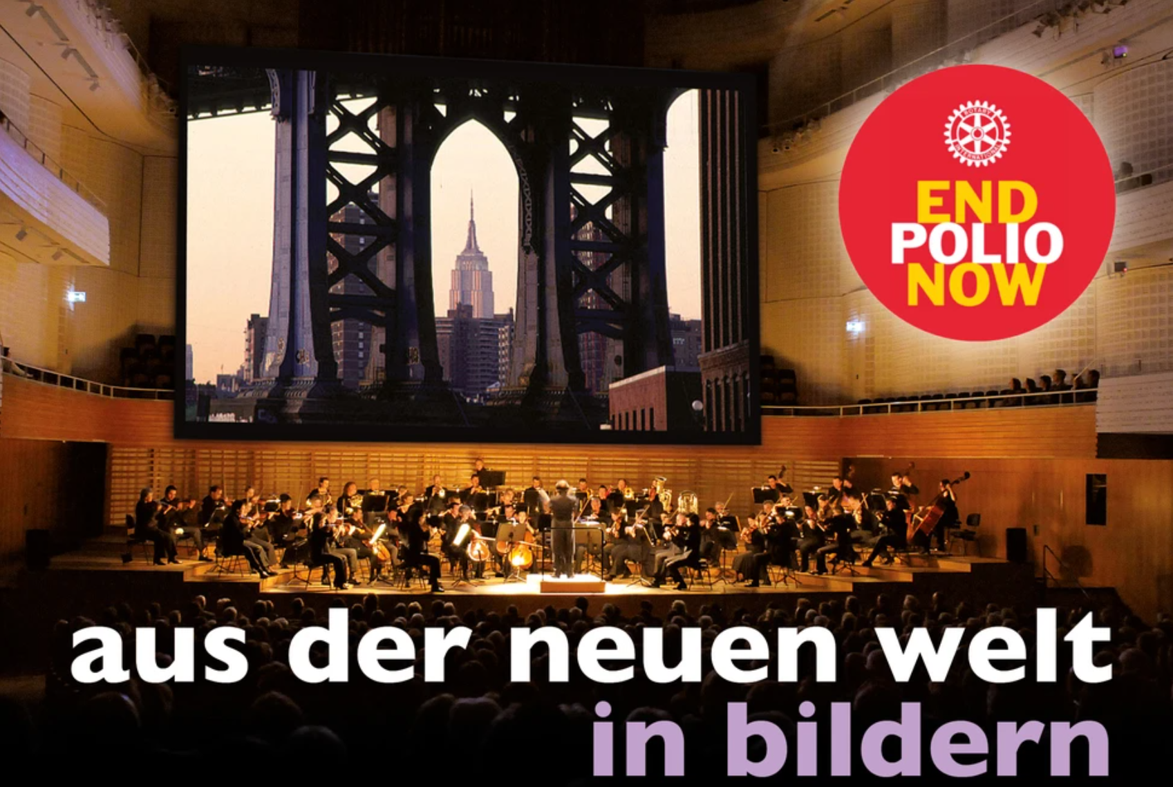 Konzert zugunsten von PolioPlus - Welt-Polio-Tag 2025