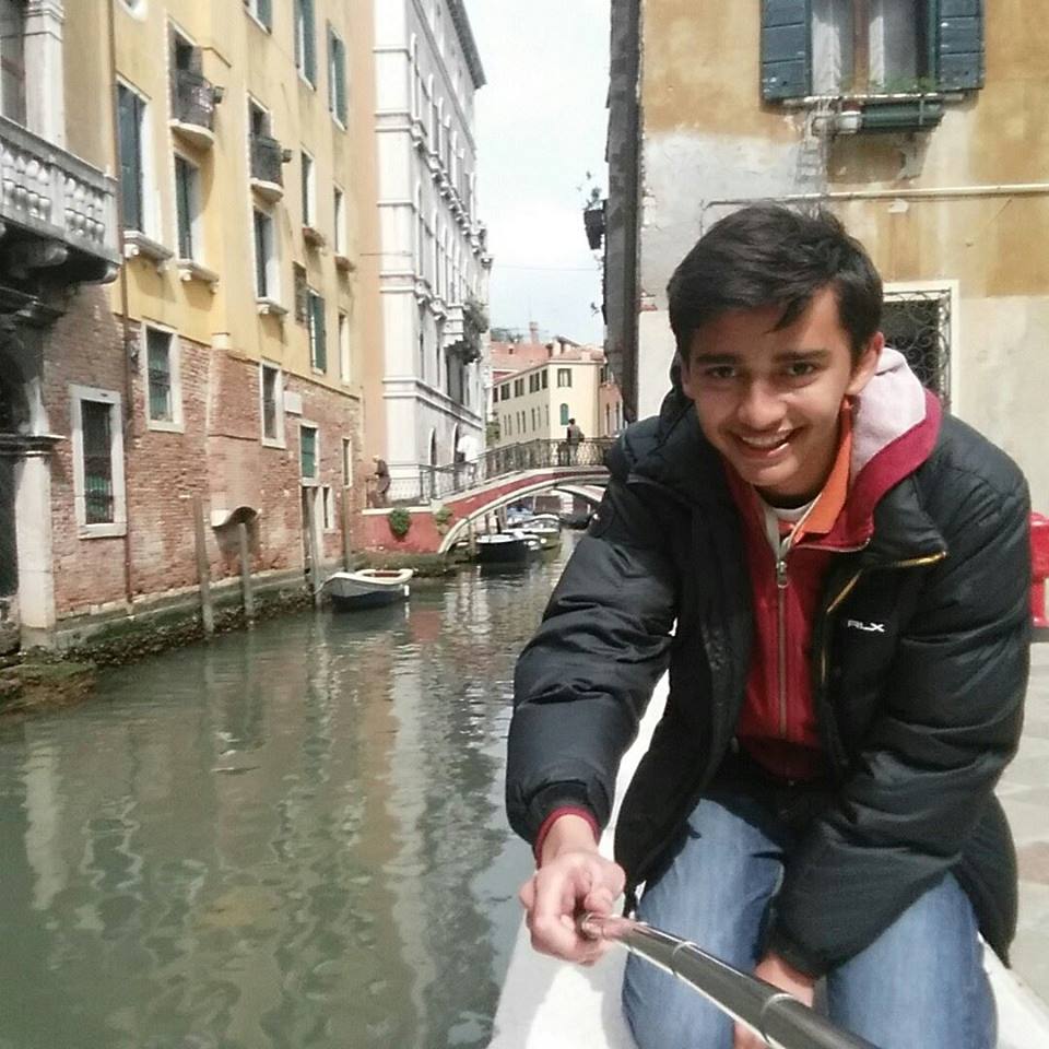 Unser Austauschstudent meldet sich ab.