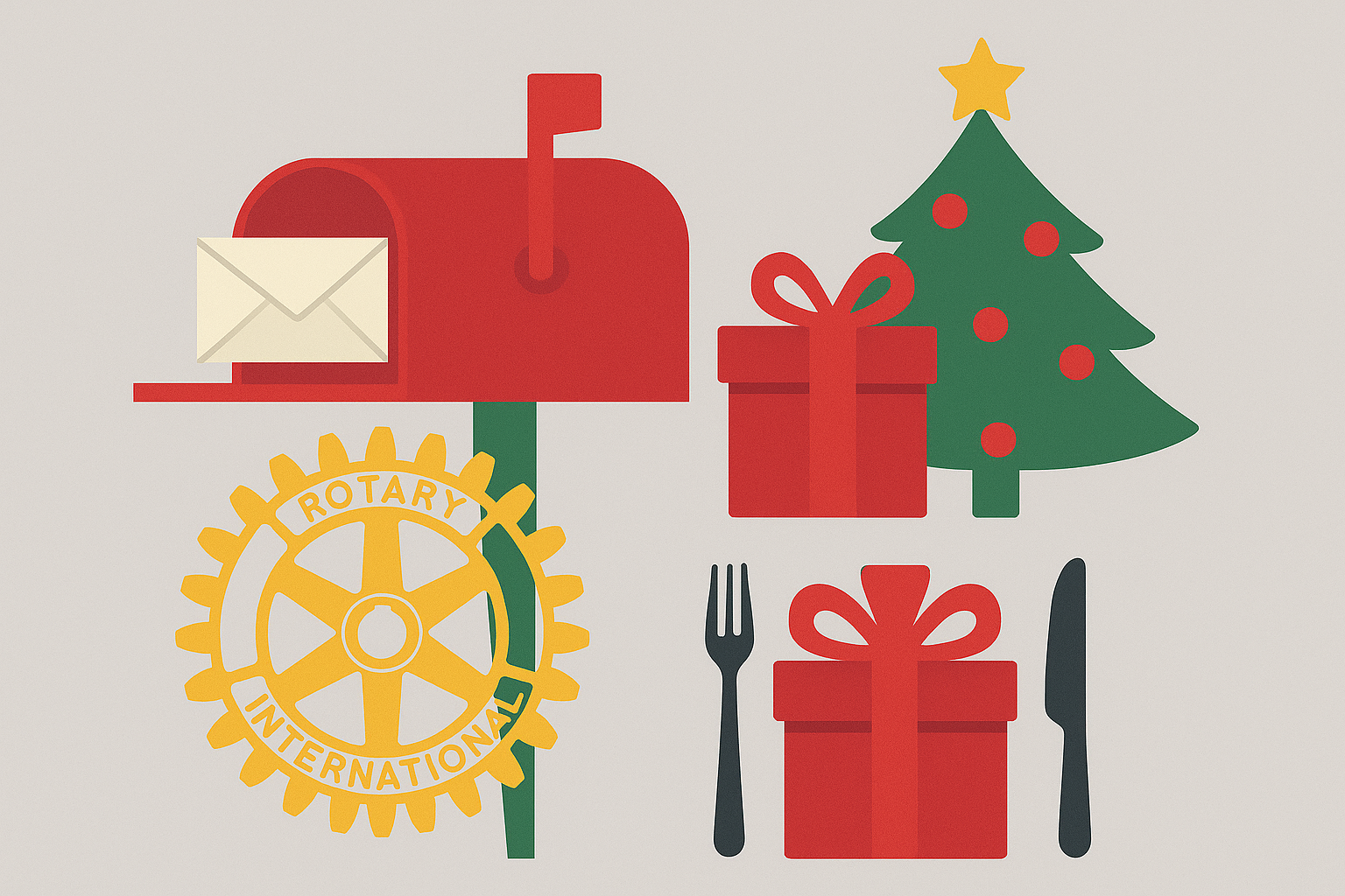 Grossverteiltag Weihnachtsbriefkasten