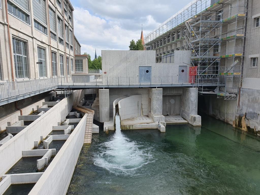 Papieri Areal - Wasserkraftwerk Obermühle