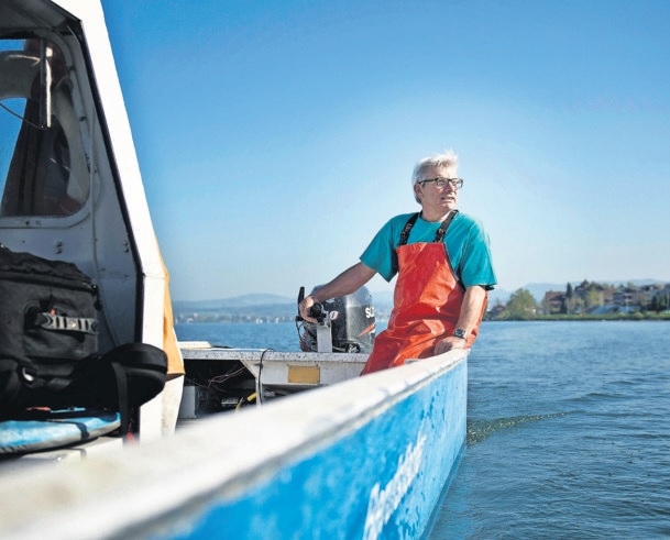 Berufsfischerei auf dem Zugersee