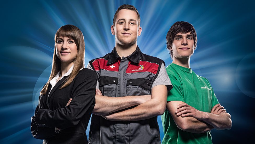 Berufsdienst: Besuch 1. Schweizer Berufsmeisterschaften