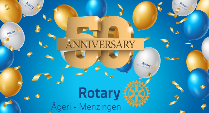 50-Jahr-Feier Rotary Clubs Ägeri-Menzingen