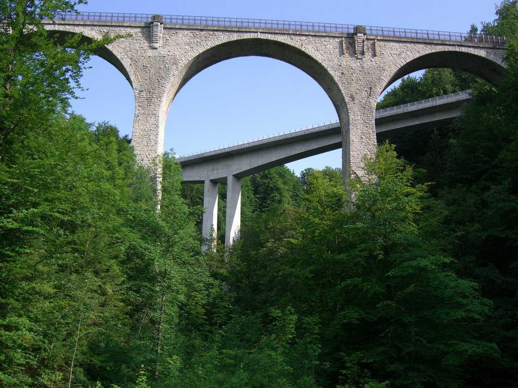 Die Lorzentobelbrücke