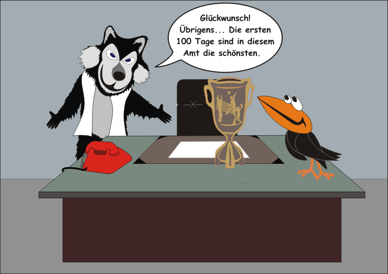 Amtsübergabe-Feier: Celebrate the Season